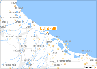 map of Cotjaja