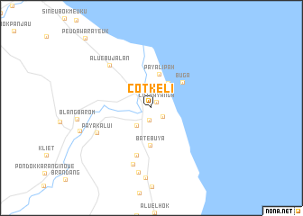 map of Cotkeli
