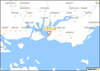map of Côt La