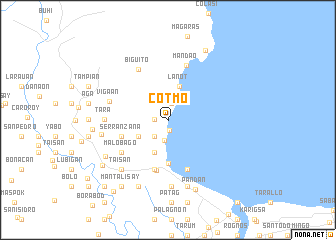 map of Cotmo