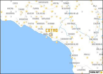 map of Cotmo