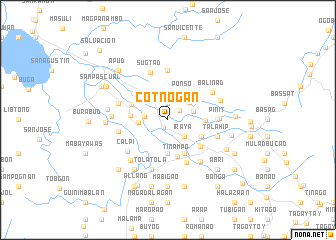 map of Cotnogan