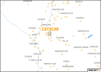 map of Cotocha