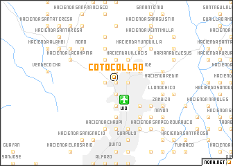 map of Cotocollao