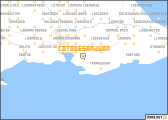 map of Coto de San Juan