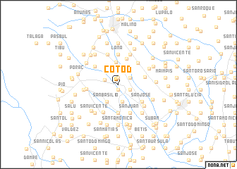 map of Cotod