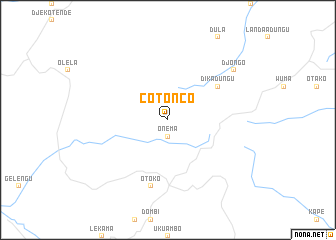 map of Cotonco