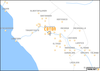 map of Cotón