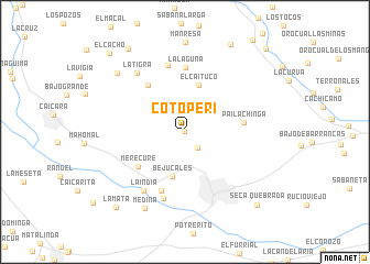 map of Cotoperí