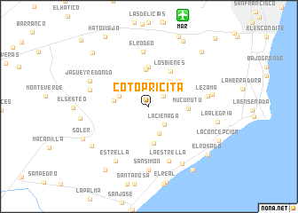 map of Cotopricita