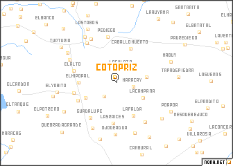 map of Cotopriz