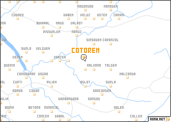 map of Cotorem