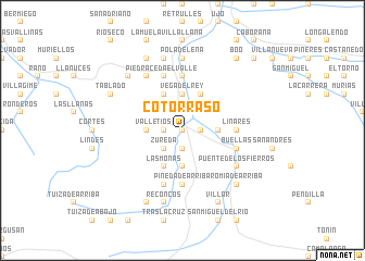 map of Cotorraso