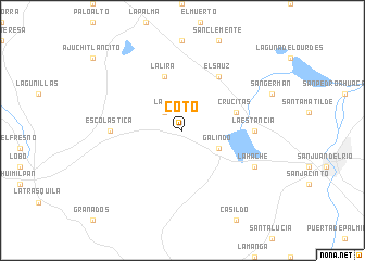 map of Coto