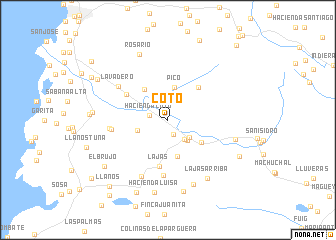 map of Coto