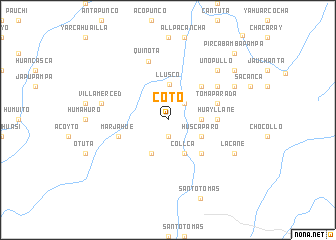 map of Coto