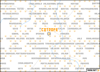 map of Cotrofe