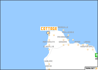 map of Cottage