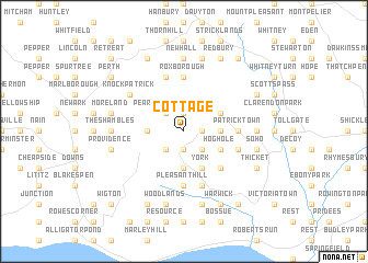 map of Cottage