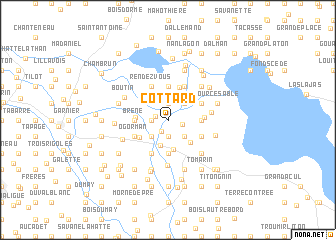 map of Cottard