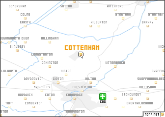 map of Cottenham