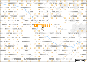 map of Cottessen