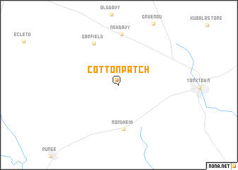 map of Cotton Patch