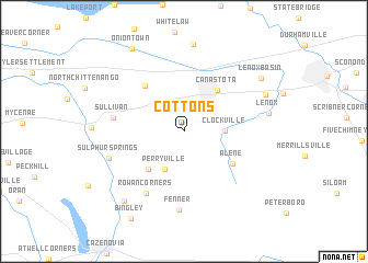 map of Cottons