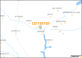 map of Cottonton