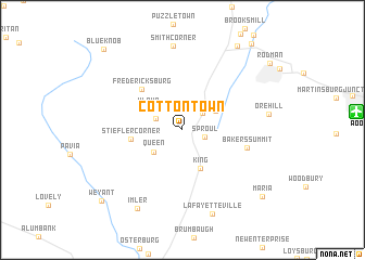 map of Cotton Town