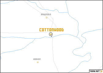 map of Cottonwood