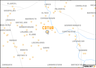 map of Cotua