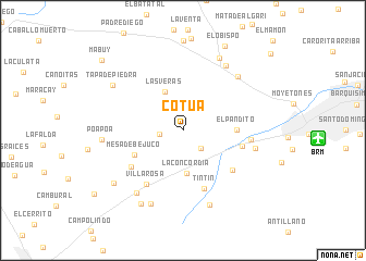 map of Cotua