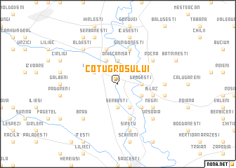 map of Cotu Grosului