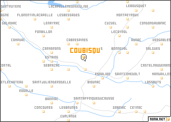 map of Coubisou