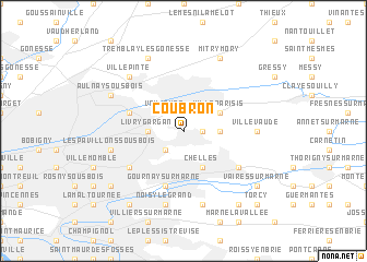 map of Coubron