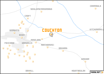 map of Couchton