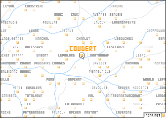 map of Coudert