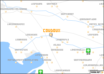 map of Coudoux