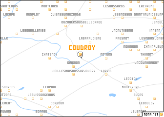 map of Coudroy