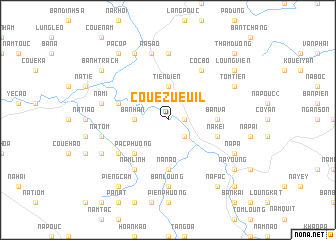 map of Coue Zueuil