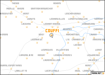 map of Couffi