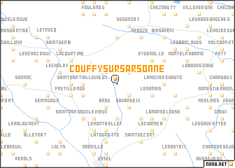 map of Couffy-sur-Sarsonne