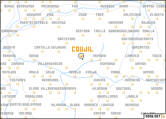 map of Coujil