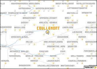 map of Coullemont