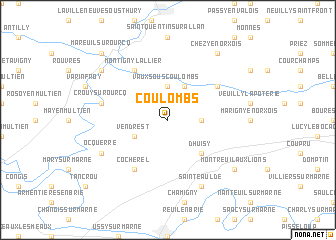 map of Coulombs