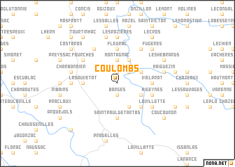 map of Coulombs
