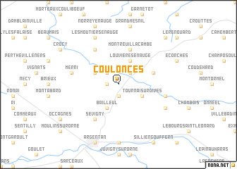 map of Coulonces