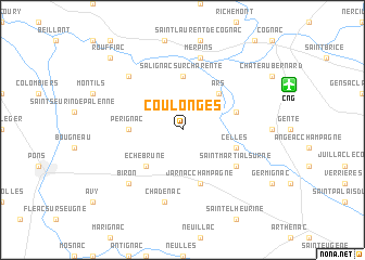 map of Coulonges