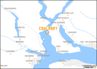 map of Coulport